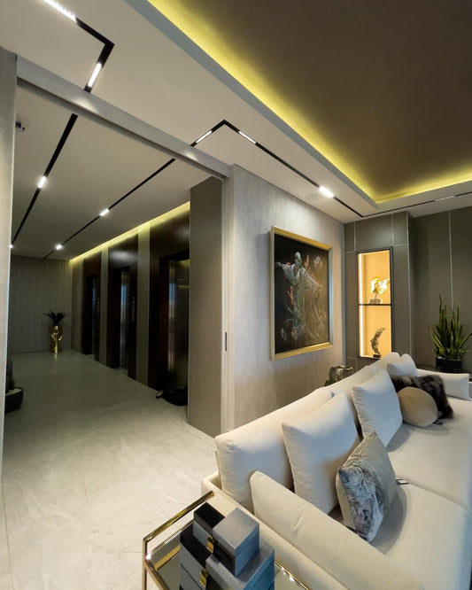 Riel Magnético de luz inteligente