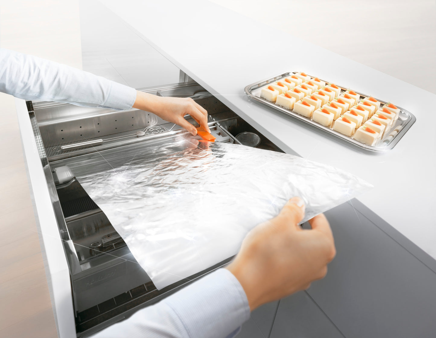 Dispensador de papel de aluminio Orga‑Line - Blum